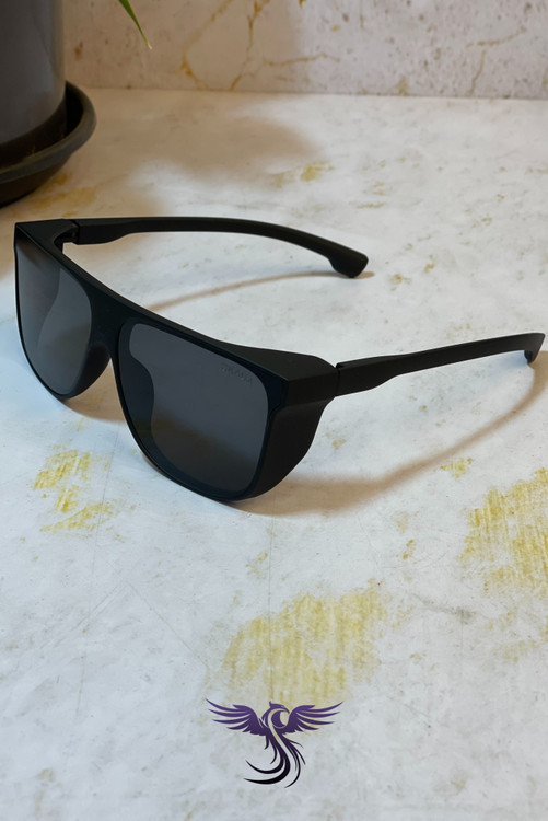 عینک آفتابی یونیسکس فریم مربع نمای کنار