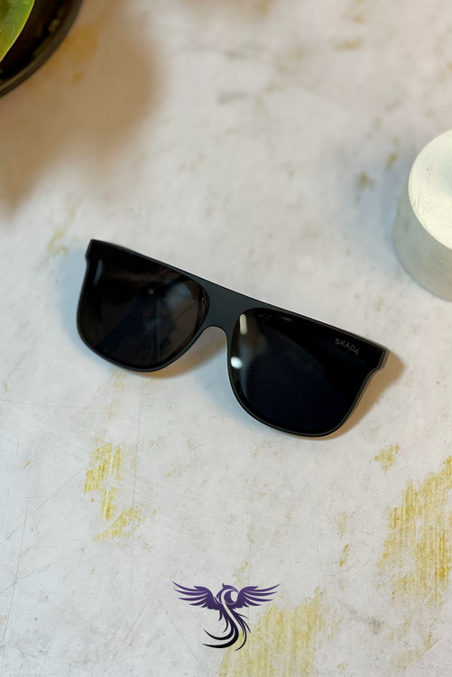 عینک آفتابی یونیسکس فریم مربع جزئیات