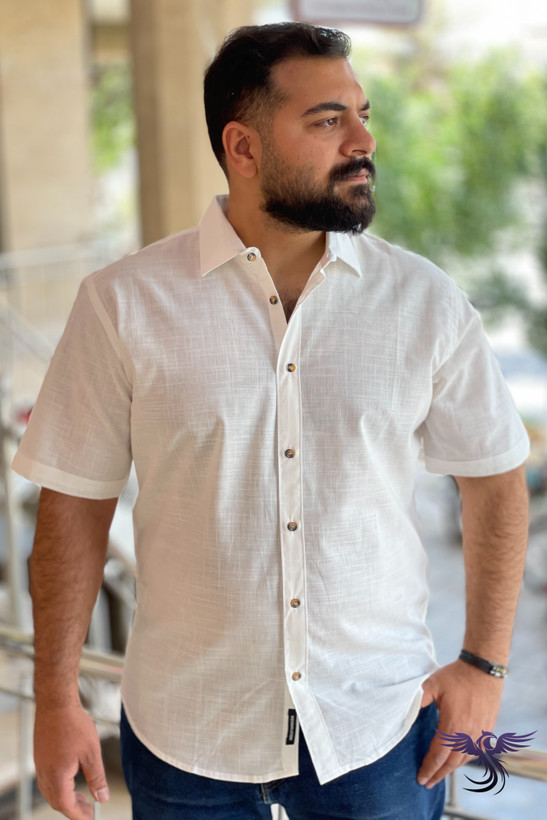 پیراهن مردانه لینن تابستانی